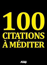 Télécharger le livre :  100 citations à méditer