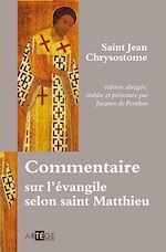 Download this eBook Commentaire sur l'évangile selon saint Matthieu