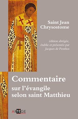 Télécharger le livre :  Commentaire sur l'évangile selon saint Matthieu