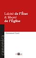 Télécharger le livre :  Laïcité de l'État & Liberté de l'Église