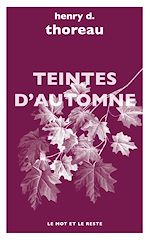 Télécharger le livre :  Teintes d'automne