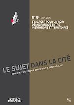 Télécharger le livre :  S'engager pour un agir démocratique entre institutions et territoires