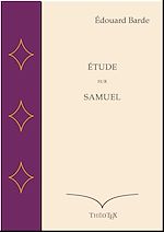 Download this eBook Étude sur Samuel
