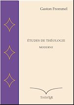 Download this eBook Études de Théologie Moderne