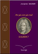 Télécharger le livre :  Are you sure you read Saurin ?