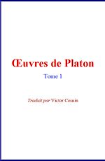 Télécharger le livre :  Œuvres de Platon (Volume 1)