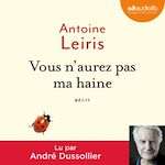 Télécharger le livre :  Vous n'aurez pas ma haine
