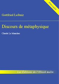 Télécharger le livre :  Discours de métaphysique (édition enrichie)