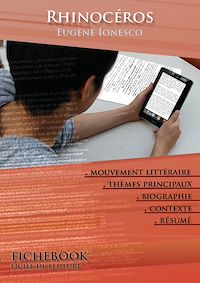 Télécharger le livre :  Fiche de lecture Rhinocéros - Résumé détaillé et analyse littéraire de référence