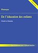 Télécharger le livre :  De l'éducation des enfants