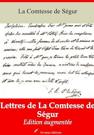 Download the eBook: Lettres de La Comtesse de Ségur – suivi d'annexes