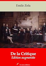 Download this eBook De la Critique – suivi d'annexes