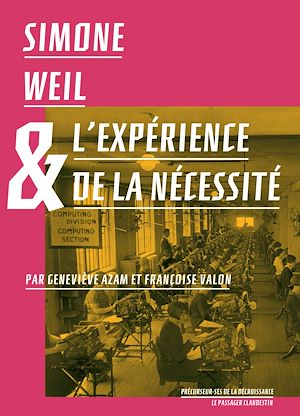 Download the eBook: Simone Weil et l'expérience de la nécéssité