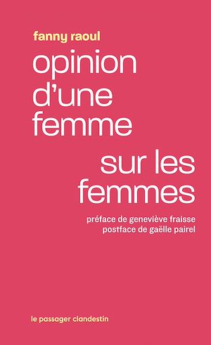 Download the eBook: Opinion d'une femme sur les femmes - NOUVELLE EDITION