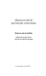 Download this eBook Discours de la servitude volontaire