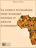 Télécharger le livre :  La science économique entre économie politique et analyse économique
