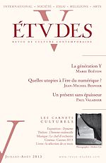 Télécharger le livre :  Etudes Juillet-Août 2013