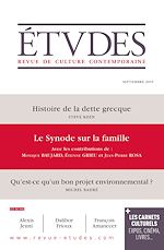 Télécharger le livre :  Etudes Septembre 2015