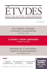 Télécharger le livre :  Revue Etudes - Janvier 2016