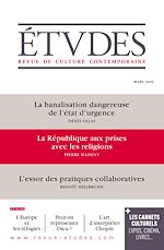 Télécharger le livre :  Revue Etudes Mars 2016