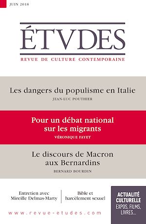 Téléchargez le livre :  Etudes : pour un débat national sur les migrants