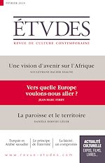 Download this eBook Revue Etudes : vers quelle Europe voulons-nous aller ?