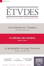 Télécharger le livre :  Revue Etudes - La réforme des retraites