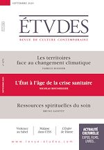 Télécharger le livre :  Revue Etudes - L'Etat Français à l'âge de la crise sanitaire, Nicolas Roussellier