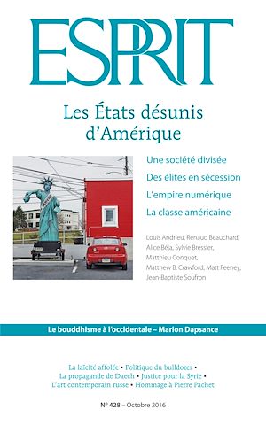 Téléchargez le livre :  Esprit octobre 2016 - Les Etats désunis d'Amérique