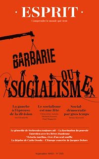 Téléchargez le livre :  Esprit - Barbarie ou socialisme