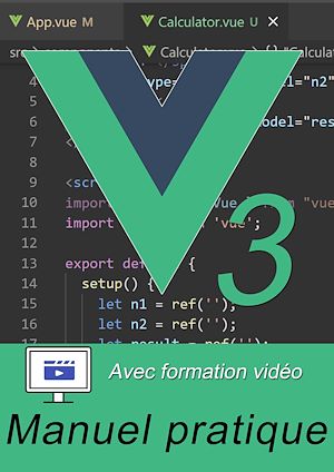 Téléchargez le livre :  Vue.js 3 par la pratique - Avec vidéos