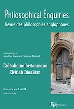 Télécharger le livre :  L'idéalisme britannique / British Idealism