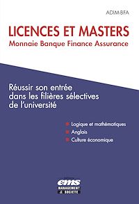 Téléchargez le livre :  Licences et Masters Monnaie Banque Finance Assurance
