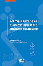 Télécharger le livre :  Des corpus numériques à l'analyse linguistique en langues de spécialité