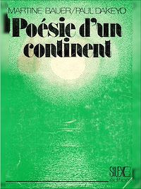 Télécharger le livre :  Poésie d'un continent