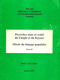 Télécharger le livre :  Proverbes none et wolof du Càngin et du Kayoor