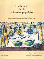 Télécharger le livre :  Cahier de la recherche populaire