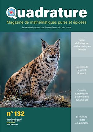 Téléchargez le livre :  Quadrature n° 132