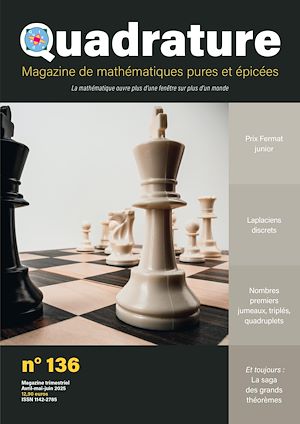 Téléchargez le livre :  Quadrature n° 136