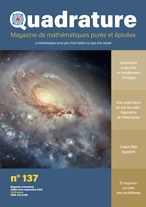 Téléchargez le livre :  Quadrature n° 137