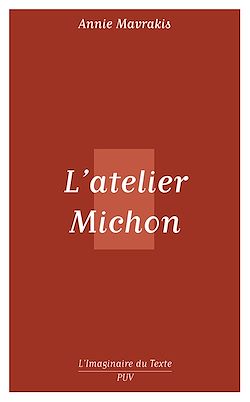 Télécharger le livre :  L'atelier Michon