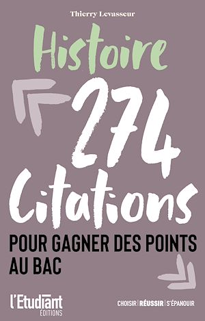 Histoire 274 Citations Pour Gagner Des Points Au Bac Ebook