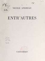 Télécharger le livre :  Entr'autres