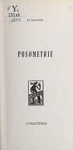 Télécharger le livre :  Posométrie