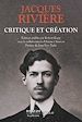 Télécharger le livre :  Critique et création