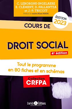 Télécharger le livre :  Cours de droit social 2023