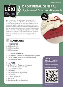 Télécharger le livre :  Droit pénal général (3e édition)