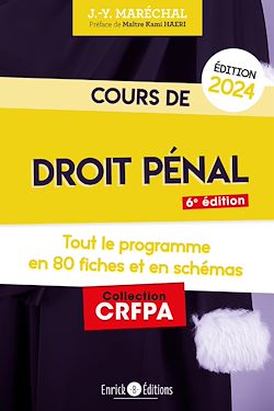 Télécharger le livre :  Cours de droit pénal 2024