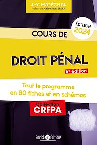 Télécharger le livre :  Cours de droit pénal 2024