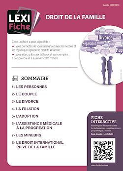 Télécharger le livre :  Droit de la famille